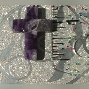 COPY - Amethyst Cross Pendant